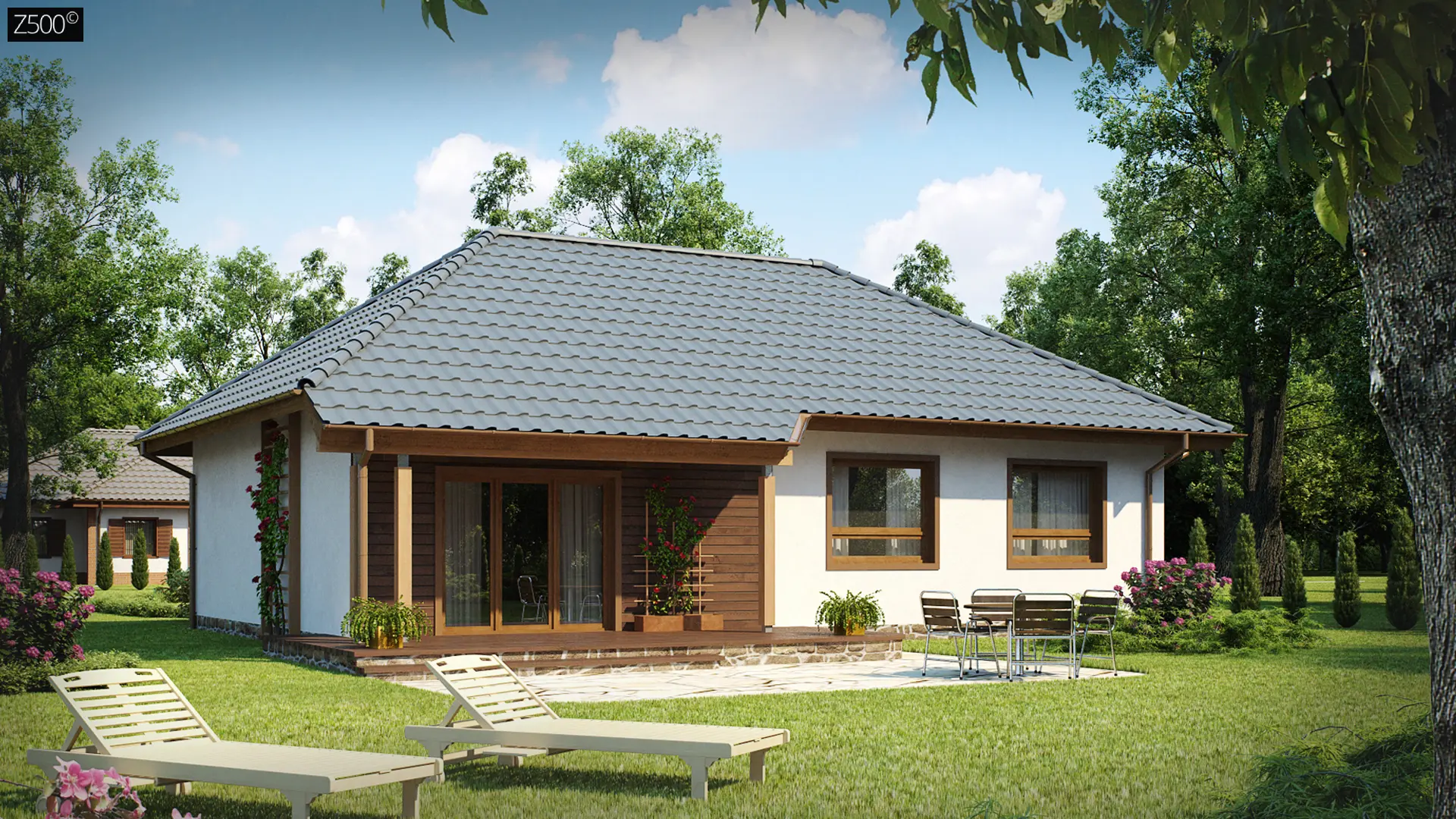 одноэтажный дом z500. проект бунгало одноэтажное s-143. стоит одноэтажный дом. стоит одноэтажный дом. одноэтажный дом с террасой z500.