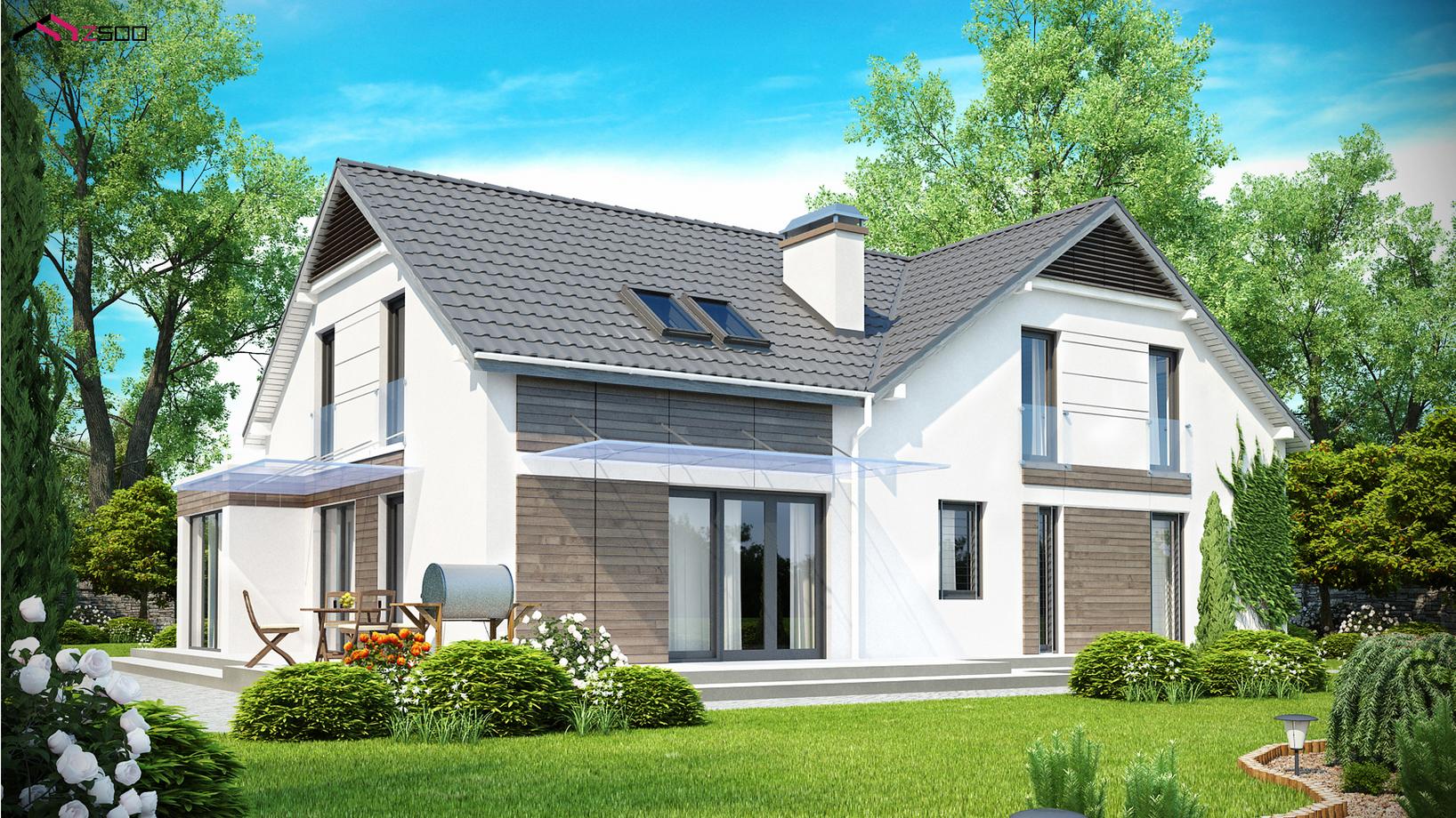 Дом 35 кв м с гаражом