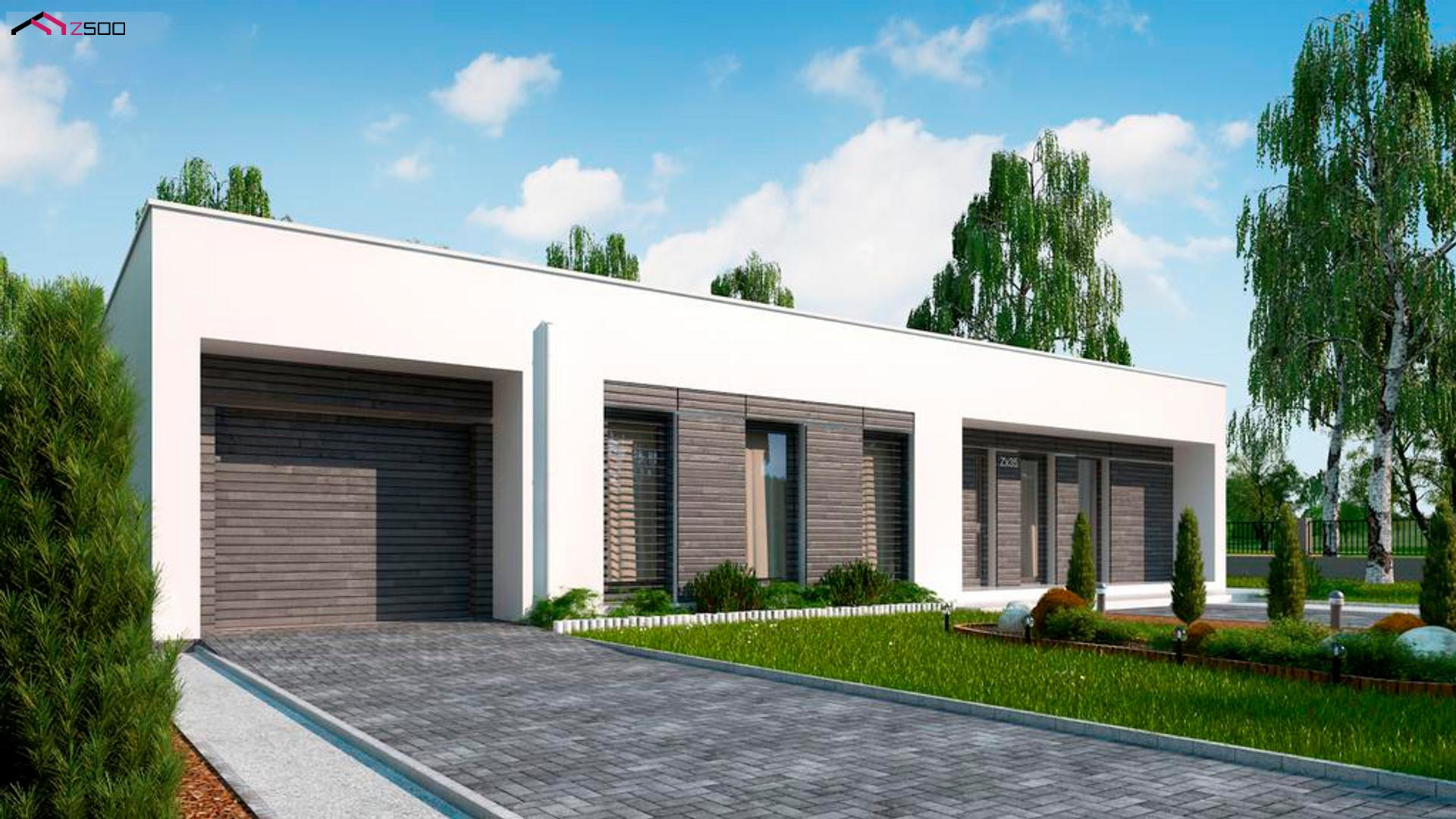 Дом 35 кв м с гаражом