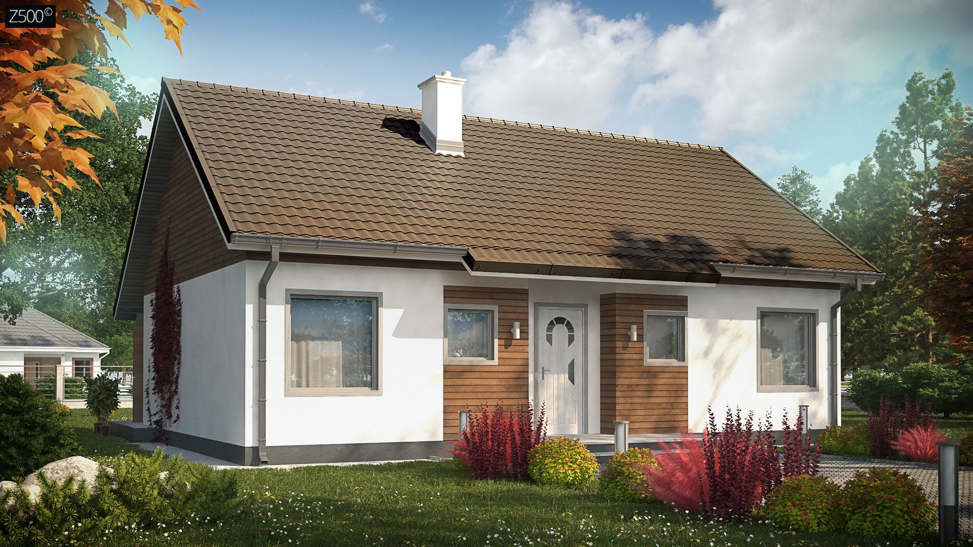 Крыша Одноэтажного Дома Из Газобетона фото 21