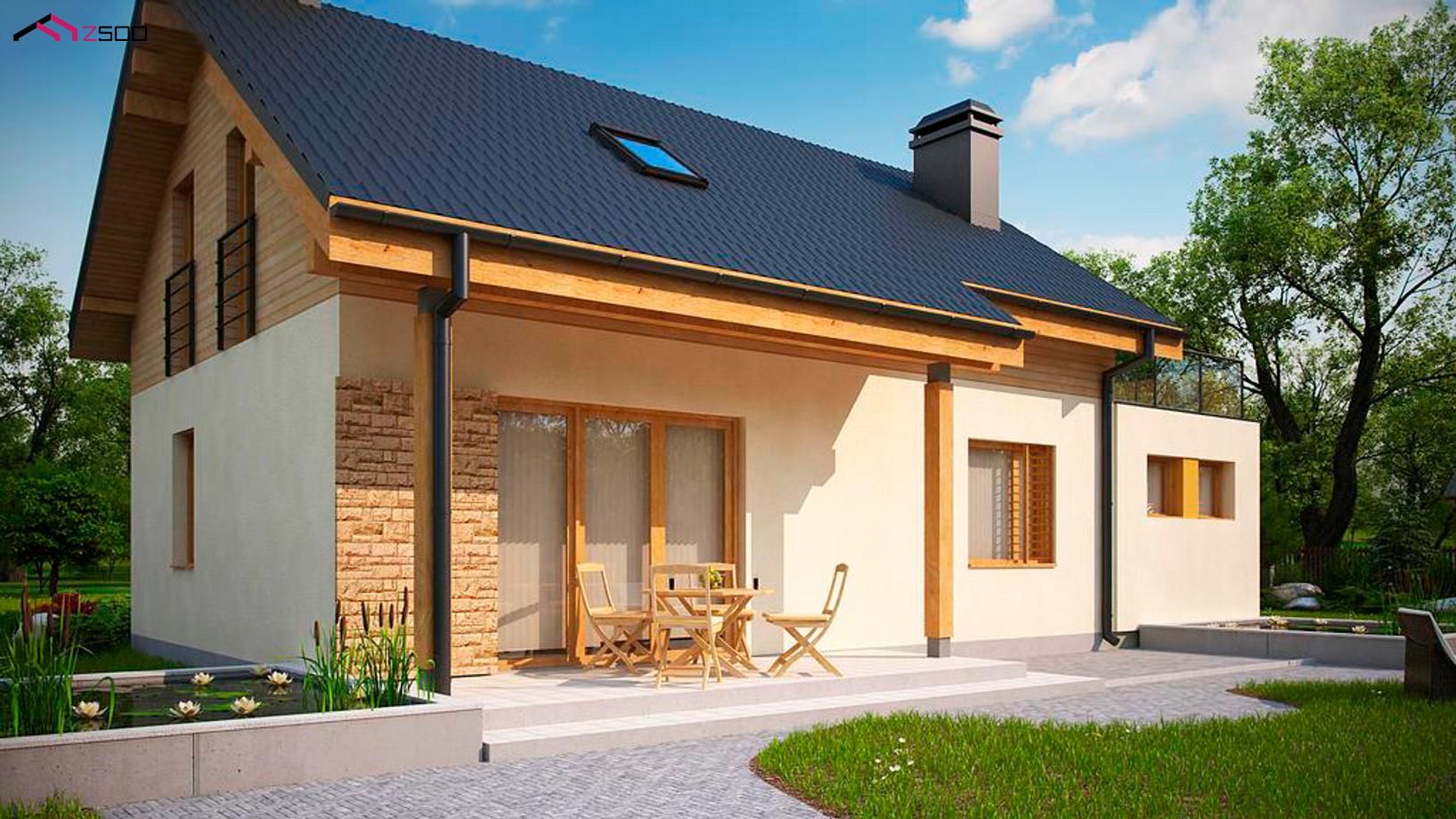 Дом z7 с гаражом