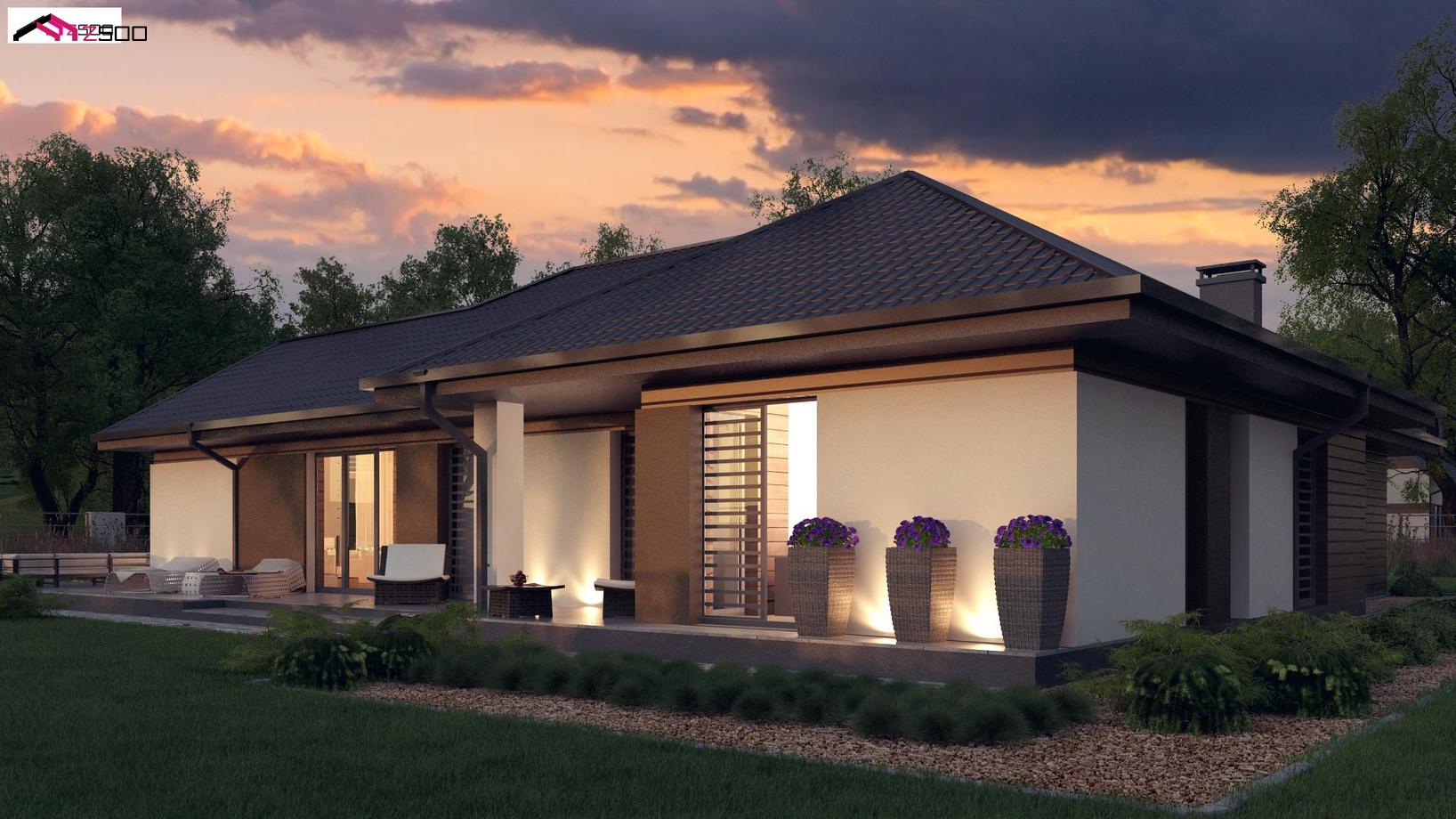 Гараж с панорамным остеклением