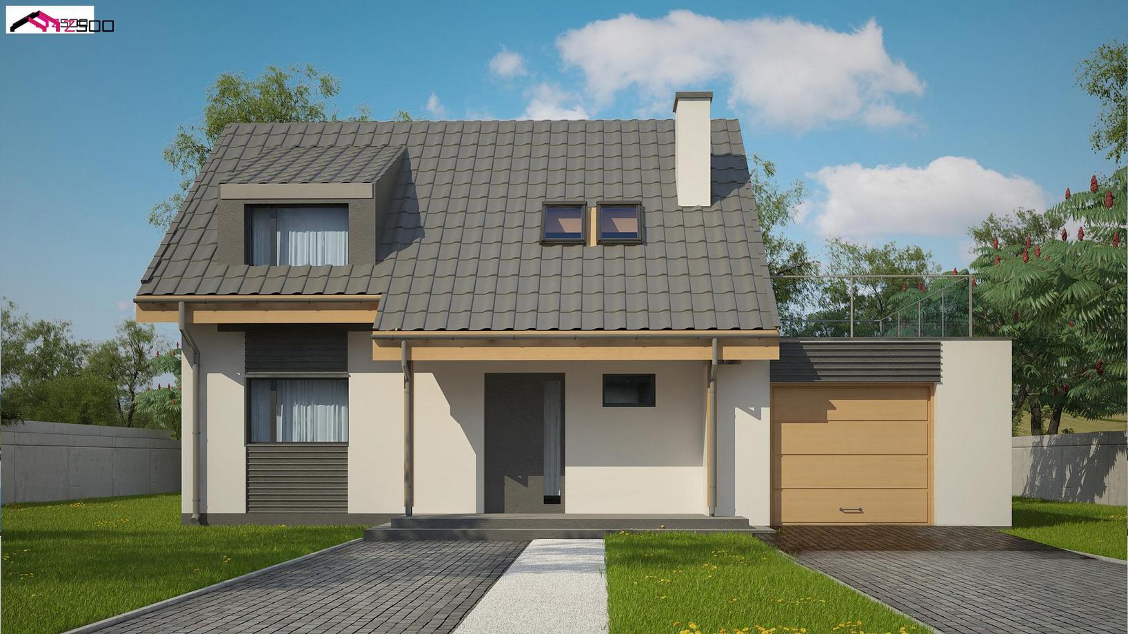 Варианты мансарды над гаражом