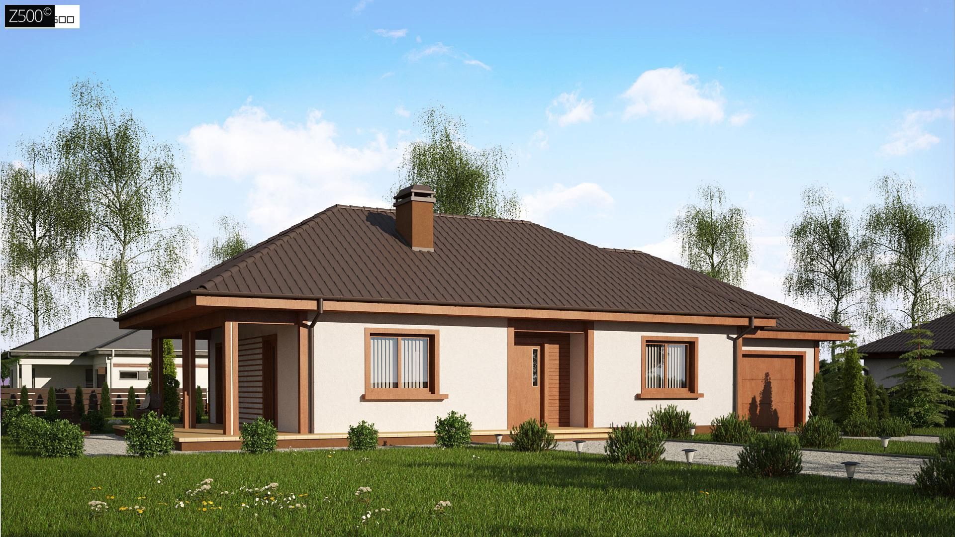 Одноэтажный кирпичный дом 100 - 150 кв. Одноэтажный дом с гаражом 150кв м. Проект бунгало одноэтажное. Строим дома 1 этаж. Z500 проекты одноэтажных домов с террасой.