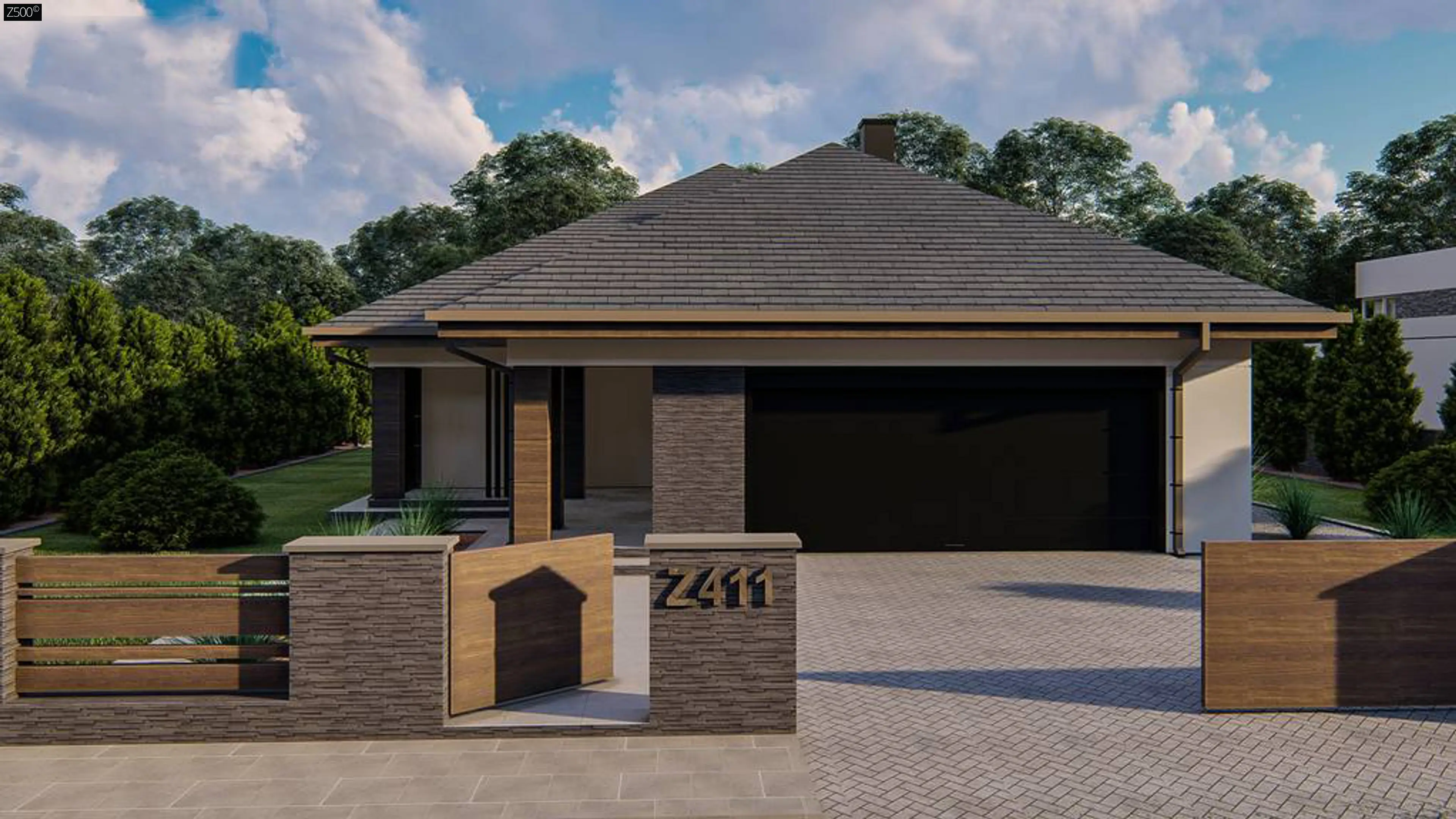 Visualization of a Luxury House in Czech Republic Case di design, Design, Case