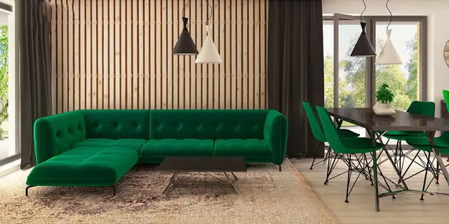 готовый проект дома Z388 – дизайн интерьера, Проект современного дома с четким разделением дома на дневную ​​и ночную.