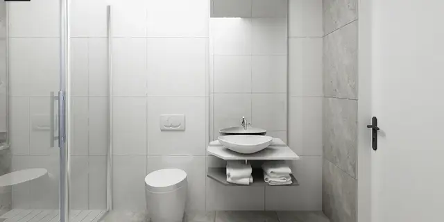 готовый проект дома Z386 v1 – дизайн интерьера, Проект одноэтажного барнхауса. Версия проекта Z386 с увеличенной котельной