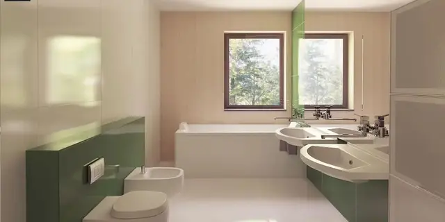 готовый проект дома Z388 B – дизайн интерьера, Версия проекта современного одноэтажного дома Z388 с измененной планировкой