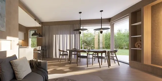 готовый проект дома Zx214 + – дизайн интерьера, Проект современного двухэтажного коттеджа с гаражом для узкого участка