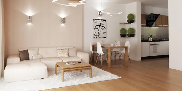 готовый проект дома Z8 – дизайн интерьера, Выгодный и простой в строительстве дом полезной площадью 100 м2.