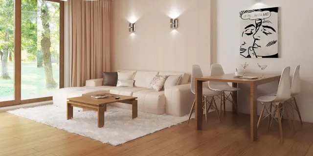 готовый проект дома Z8 – дизайн интерьера, Выгодный и простой в строительстве дом полезной площадью 100 м2.