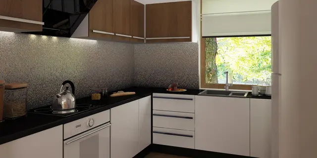 готовый проект дома Z8 – дизайн интерьера, Выгодный и простой в строительстве дом полезной площадью 100 м2.