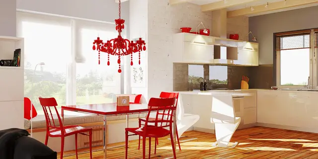 готовый проект дома Z19 – дизайн интерьера, Одноэтажный удобный дом с фронтальным гаражом, с возможностью обустройства мансарды.