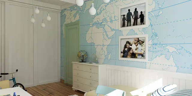 готовый проект дома Z19 – дизайн интерьера, Одноэтажный удобный дом с фронтальным гаражом, с возможностью обустройства мансарды.