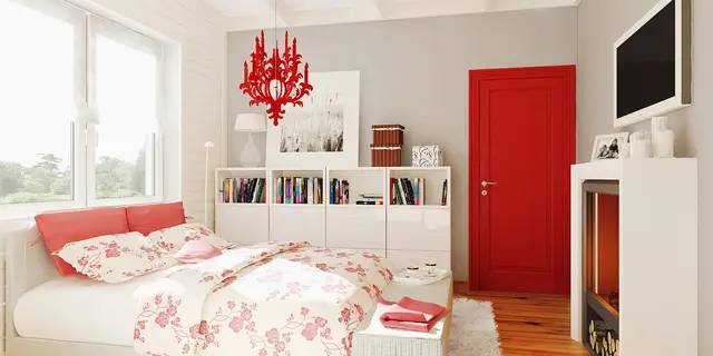 готовый проект дома Z19 – дизайн интерьера, Одноэтажный удобный дом с фронтальным гаражом, с возможностью обустройства мансарды.