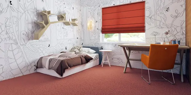 готовый проект дома Z35 – дизайн интерьера, Просторный одноэтажный дом с тремя спальнями и большим гаражом.