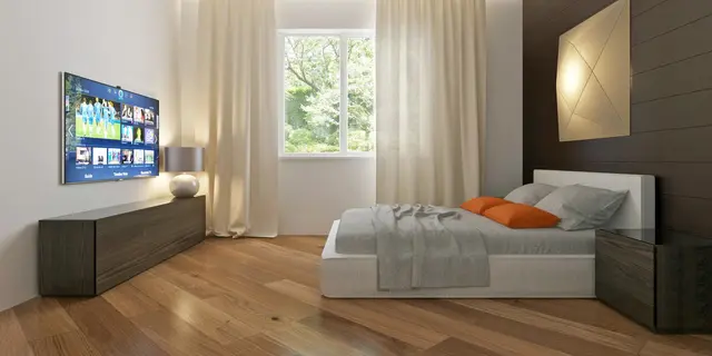 готовый проект дома Z35 – дизайн интерьера, Просторный одноэтажный дом с тремя спальнями и большим гаражом.