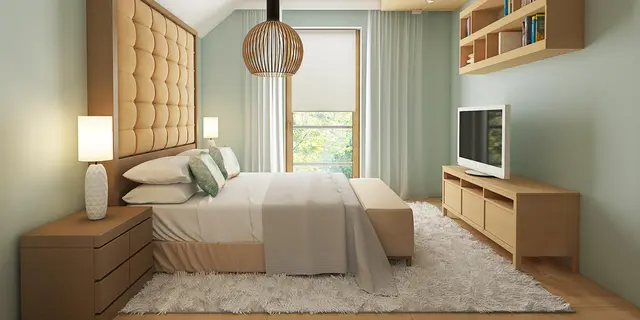 готовый проект дома Z38 – дизайн интерьера, Простой и удобный дом для узкого участка с высокой аттиковой стеной.