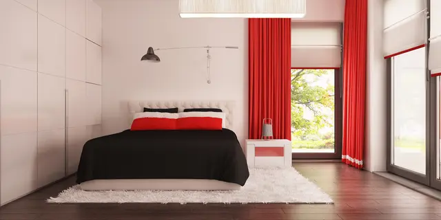 готовый проект дома Zx117 – дизайн интерьера, Современный одноэтажный дом хай-тек с навесом для автомобиля